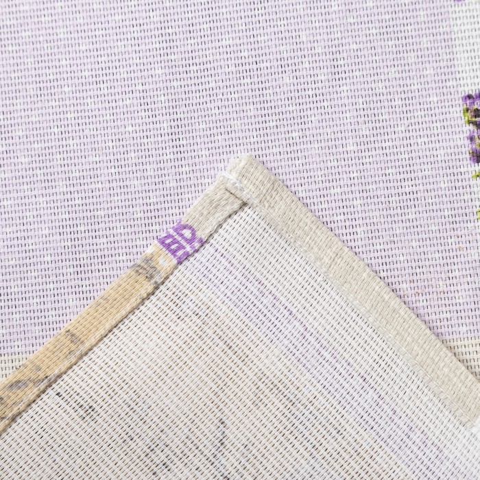 Полотенце "Доляна" Лаванда в провансе, 35х58 см с петелькой, 100% хл, 162 г/м²