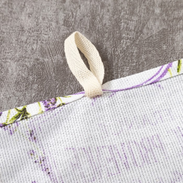 Полотенце "Доляна" Лаванда в провансе, 35х58 см с петелькой, 100% хл, 162 г/м²