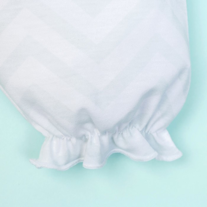 Костюм: футболка и укороч.брюки Крошка Я "Тропики", рост 68-74см (6-9мес)