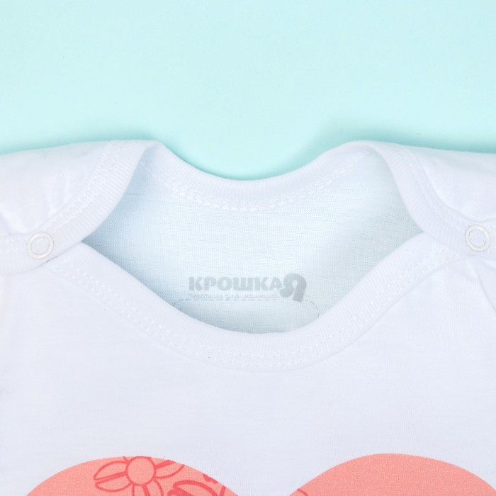 Костюм: футболка и укороч.брюки Крошка Я "Тропики", рост 98 см, р-р30, (3 года)