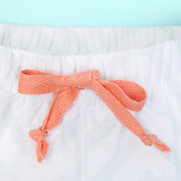 Костюм: футболка и укороч.брюки Крошка Я "Тропики", рост 98 см, р-р30, (3 года)