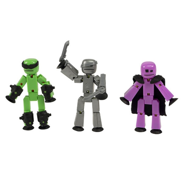 Набор Stikbot. Stikbot Off the Grid, Raptus, 3 фигурки