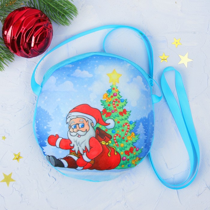 Мягкая сумочка "Дед Мороз"