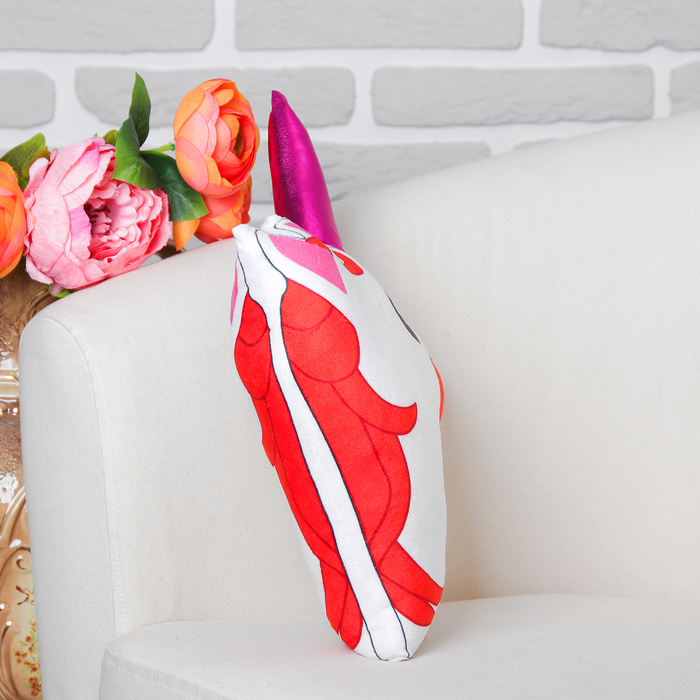 Мягкая игрушка-подушка "Единорог", двухсторонняя