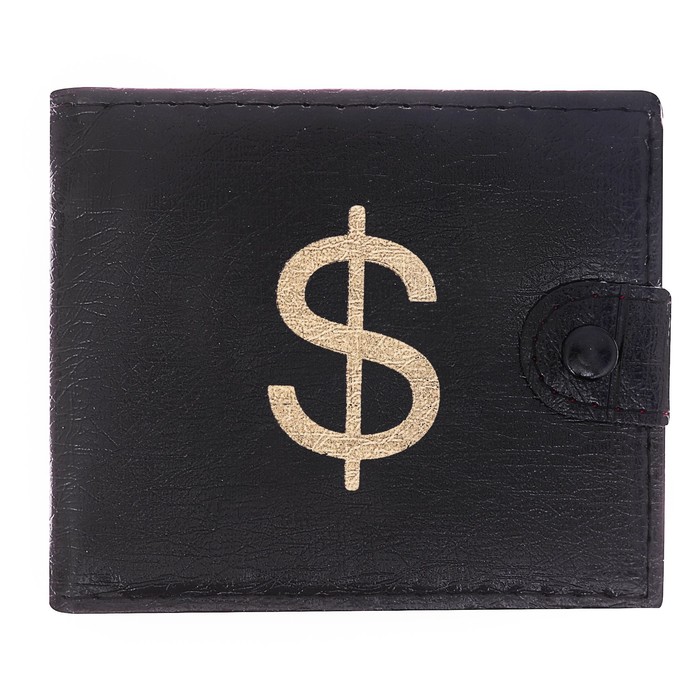 Подарочный набор "Действуй, побеждай": ремень и кошелек, экокожа