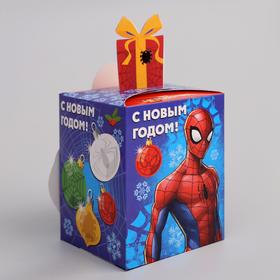 

Коробка складная "С Новым годом", Человек-паук, 8 х 10 х 8 см
