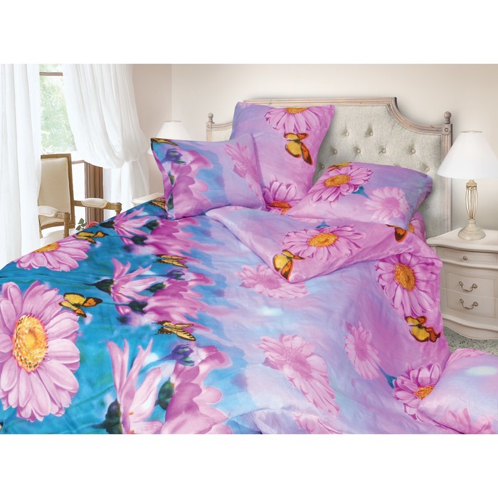 КПБ 1,5сп арт.2065 , 147х215см, 150х215см, 70х70см 2 шт, пэ 60 г/м, пэ100%