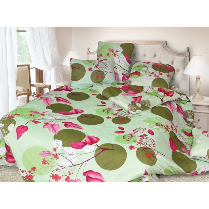 КПБ 1,5сп арт. 219, 147х215см, 150х215см, 70х70см 2 шт, пэ 60 г/м, пэ100%