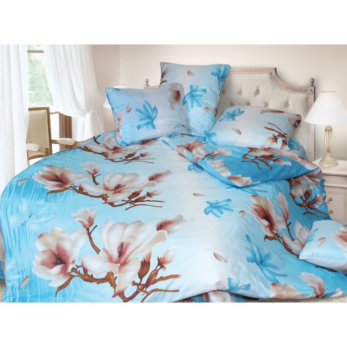 КПБ Евро арт.2762 , 200х215 см, 200х217 см, 70х70 см 2шт, пэ 60 г/м, пэ100%