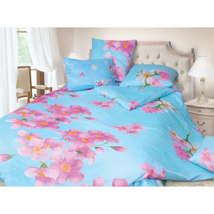 КПБ Евро арт.1419 , 200х215 см, 200х217 см, 70х70 см 2шт, пэ 60 г/м, пэ100%