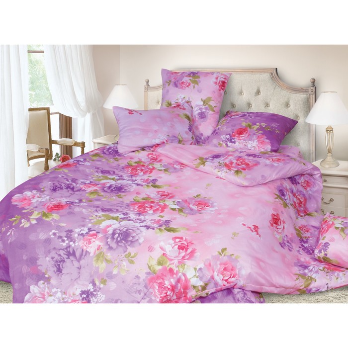 КПБ Дуэт арт.1313, 147х215 см 2шт, 200х217 см, 70х70 см 2шт, пэ 60 г/м, пэ100%