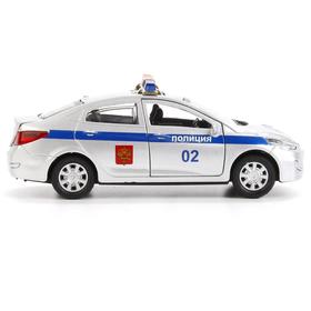 

Машина металлическая инерционная «Hyundai Solaris. Полиция», 12 см
