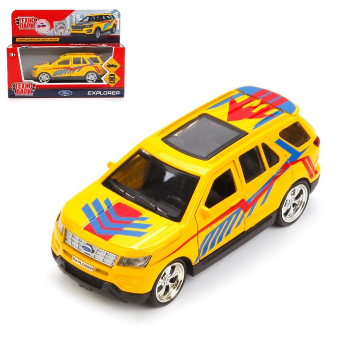 Машина металлическая инерционная "Ford Explorer. Спорт", 12 см