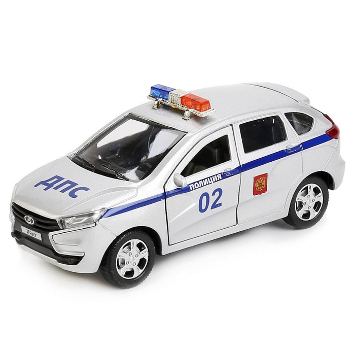 

Машина металлическая инерционная Lada Xray, 12 см