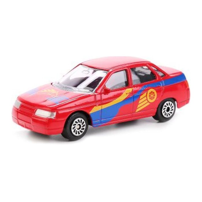 Набор из 2 металлических машинок Lada в спортивном окрасе, 7,5 см, МИКС