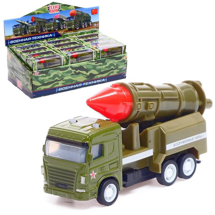 Машина металлическая инерционная "Ракетница", 8,5 см МИКС 1701C132-R  МИКС