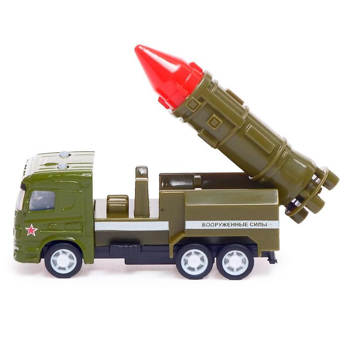 Машина металлическая инерционная "Ракетница", 8,5 см МИКС 1701C132-R МИКС