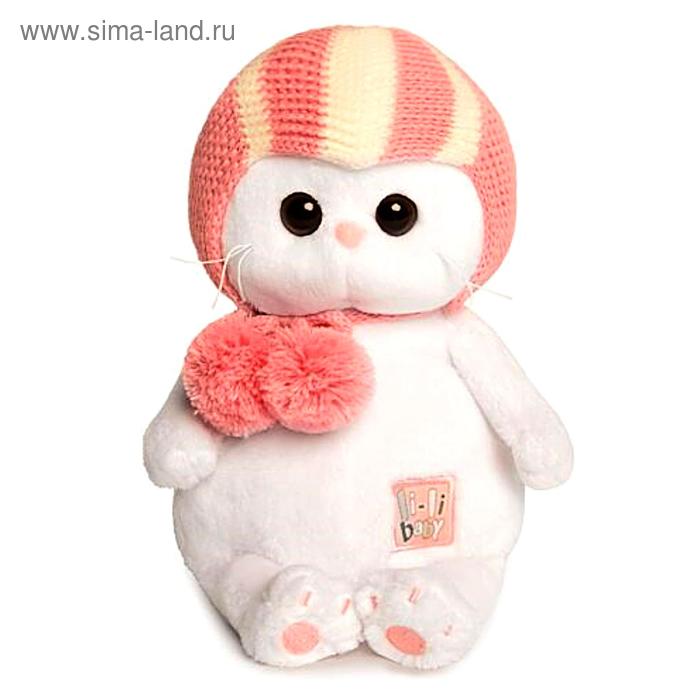 Мягкая игрушка «Кошечка Ли-Ли BABY» в спортивной шапке, 20 см кошечка ли ли baby в песочнике в цветочек 20 см