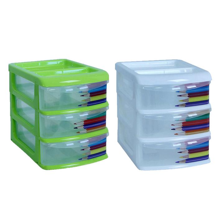 Универсальный бокс малый "Канцтовары", 3 секции