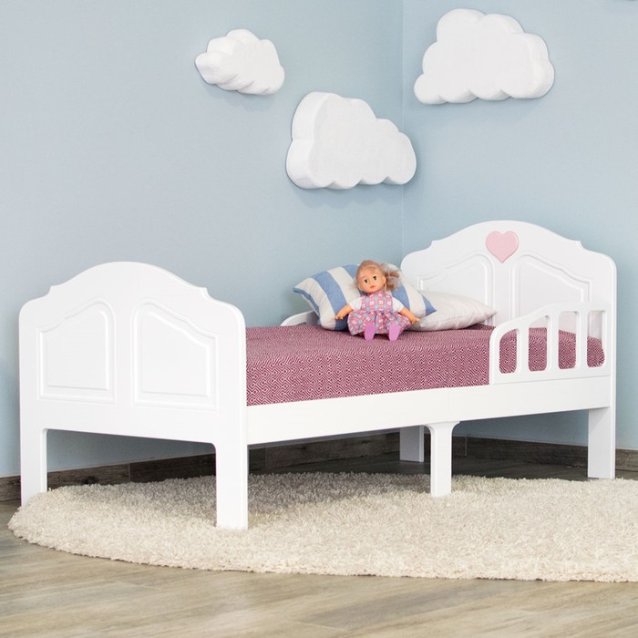 Кровать подростковая "Мотив", белая