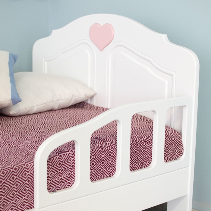 Кровать подростковая "Мотив", белая