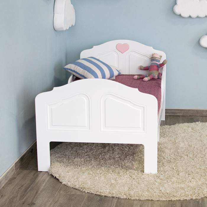 Кровать подростковая "Мотив", белая