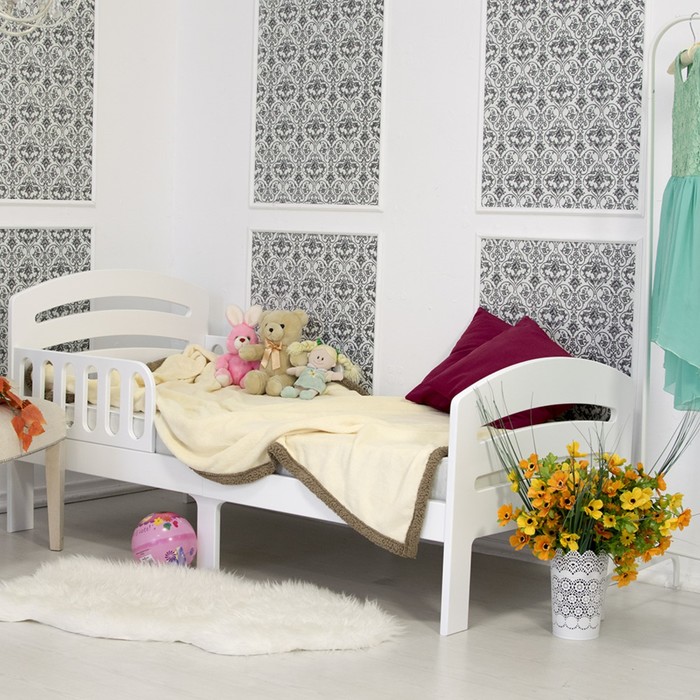 Кровать подростковая "Лахта", белая