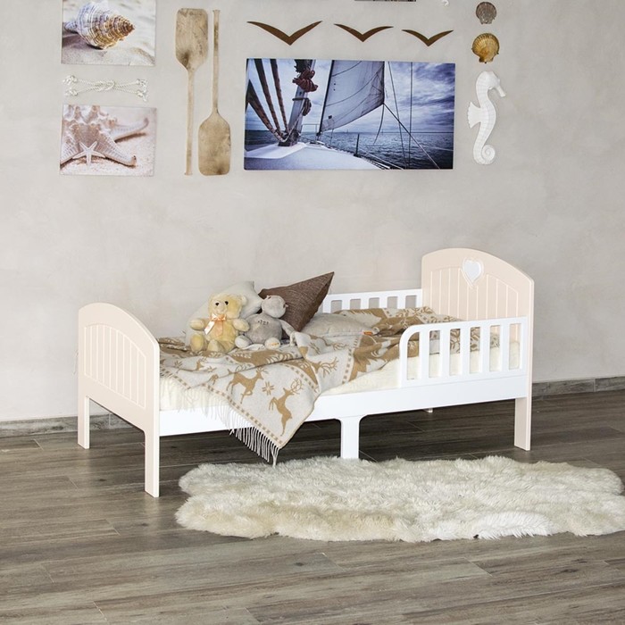 Кровать подростковая "Мечта", персик