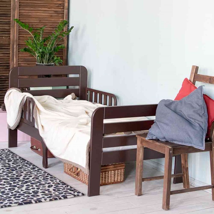 Кровать подростковая "Охта", шоколад