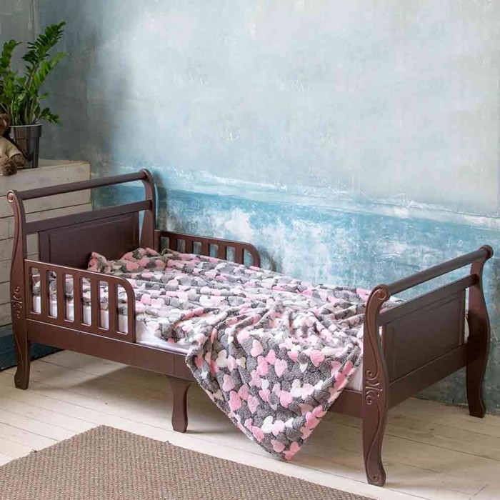 Кровать подростковая &quot;Нева&quot;, шоколад