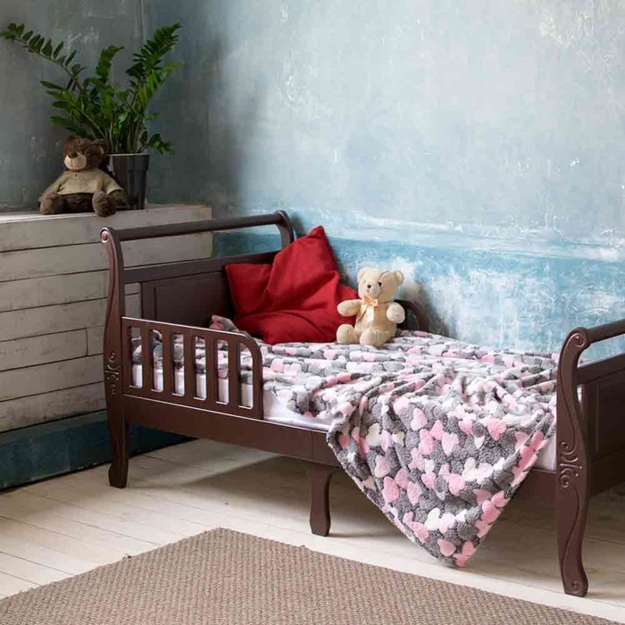 Кровать подростковая "Нева", шоколад