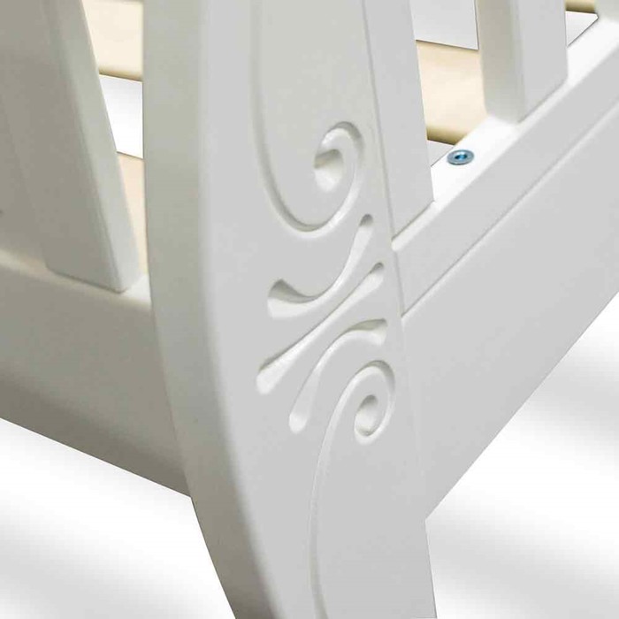 Кровать подростковая "Нева", белая