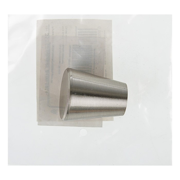 Ручка кнопка, РК019SN, цвет матовый никель