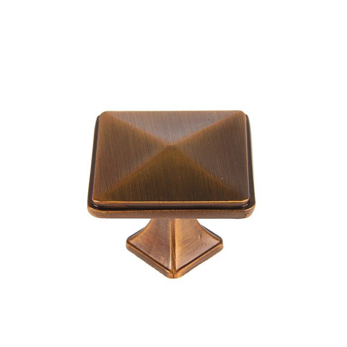 Ручка кнопка, РК017MAZ, цвет кофе