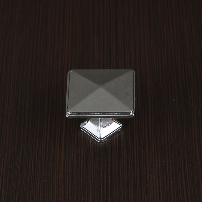 Ручка кнопка, РК017CP, цвет хром