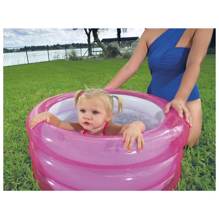 Бассейн для малышей, 70 х 30 см, от 2 лет, цвет МИКС