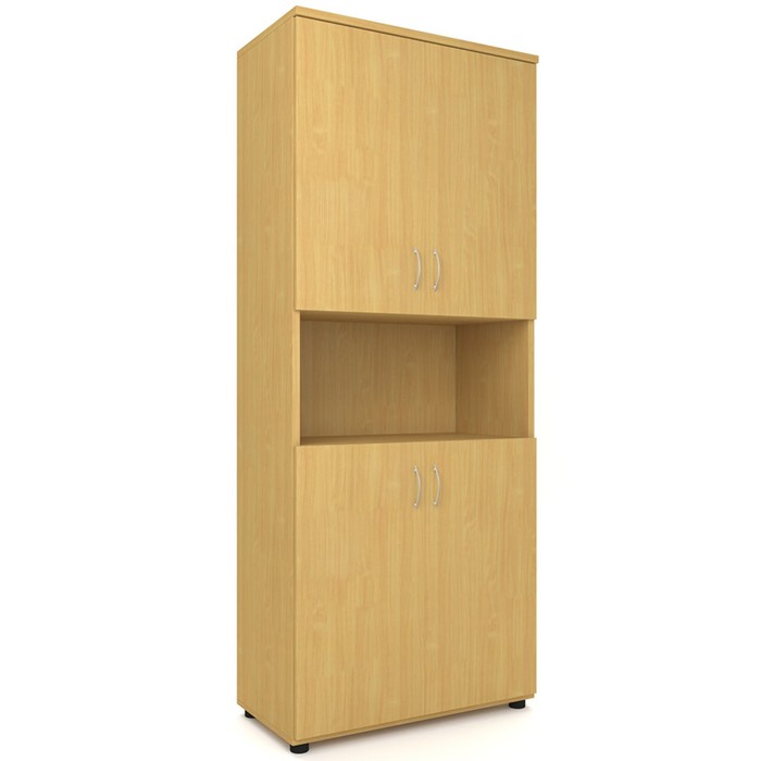 Шкаф для документов, 798х418х1960 мм, бук