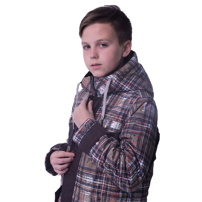 Парка для мальчика, рост 146 см, цвет синий