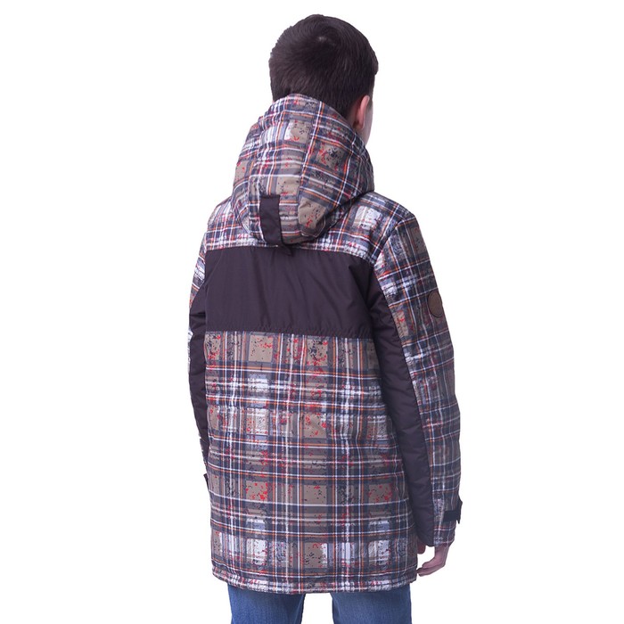 Парка для мальчика, рост 146 см, цвет синий