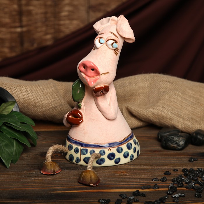 Копилка авторская "Кабанчик долговязый", микс