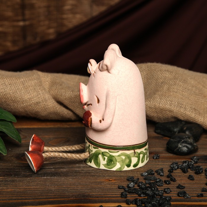 Копилка авторская "Свинка с широкой костью", микс