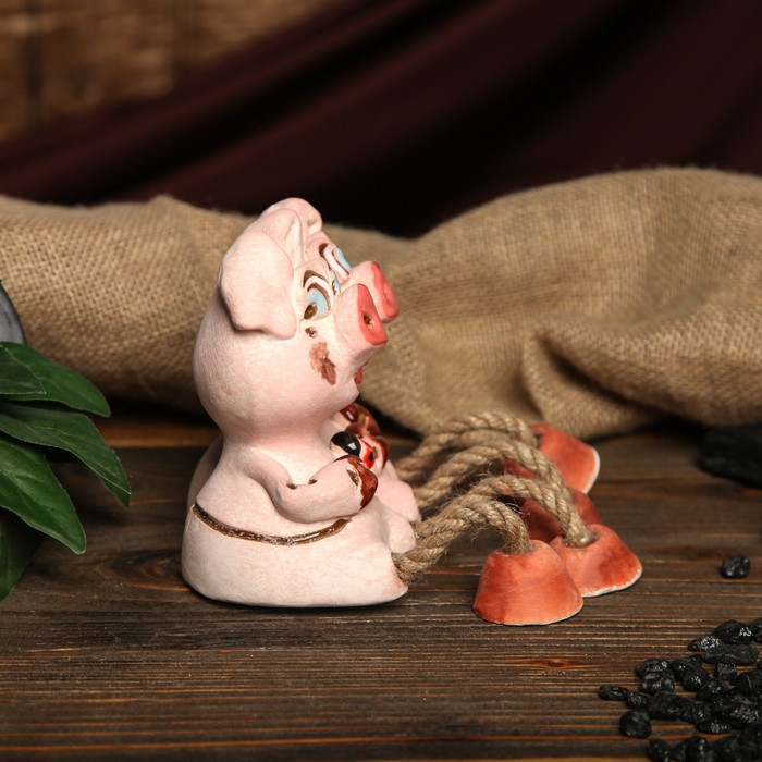 Копилка авторская "Свинки парочка", микс