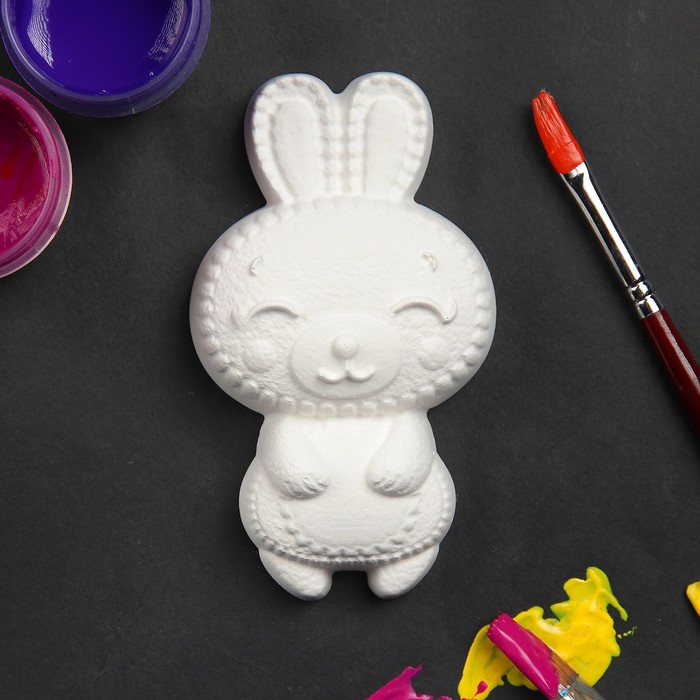 Фигурка под раскраску "Зайчонок" 6х11см