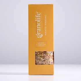 

Гранола granolife Манго-ананас, 400г