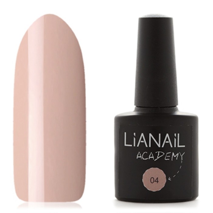Гель-лак Lianail Academy желтовато-серый №04, 10 мл
