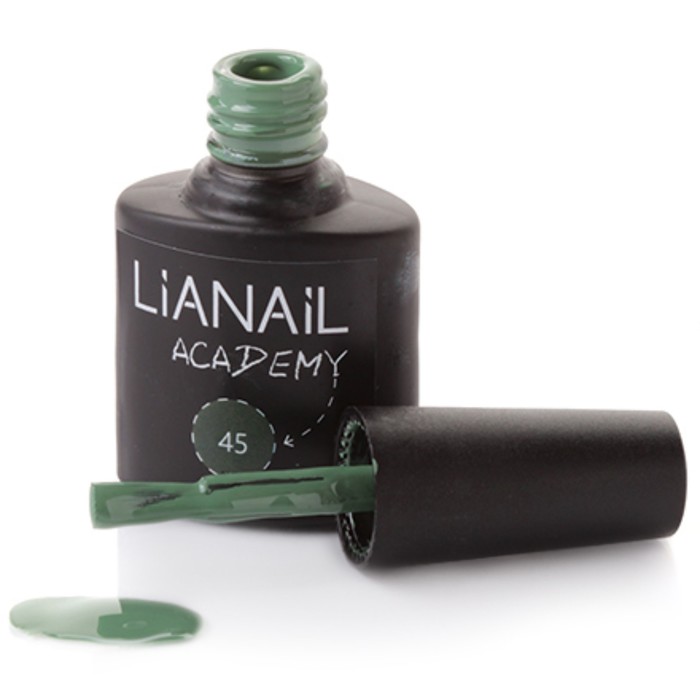 Гель-лак Lianail Academy охотничий зеленый №45, 10 мл