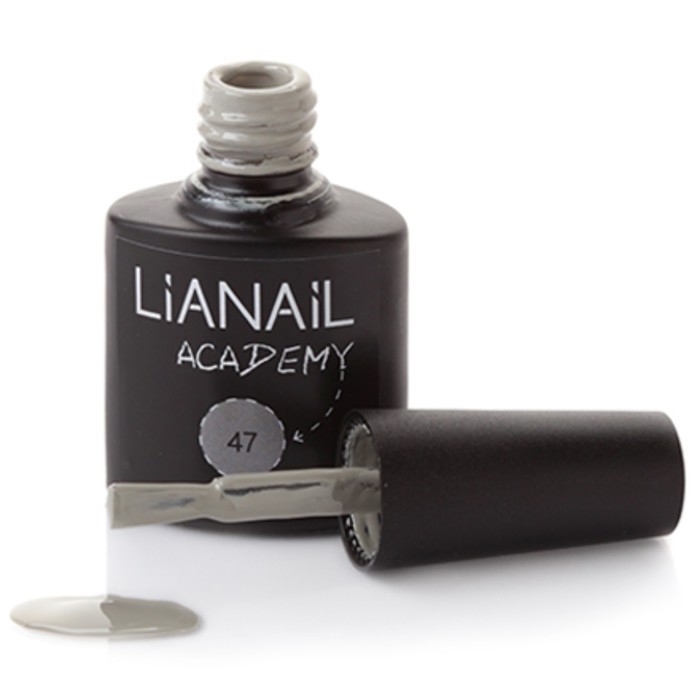 Гель-лак Lianail Academy кварцевый серый №47, 10 мл