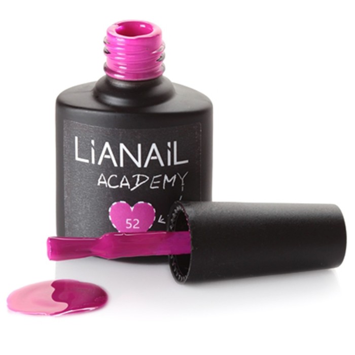 Гель-лак Lianail Academy пурпурный №52, 10 мл