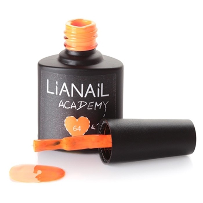 Гель-лак Lianail Academy морковный №64, 10 мл