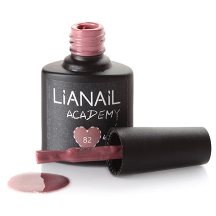 Гель-лак Lianail Academy серовато-красный №82, 10 мл